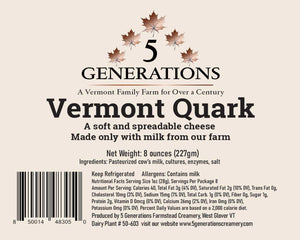 Vermont Quark - 8oz